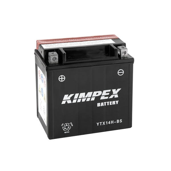Kimpex - AGM Battery Maintenance Free High Performance (YTX14H-BS)