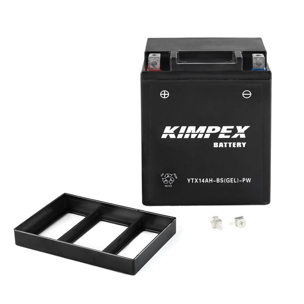 Kimpex - AGM Battery Maintenance Free High Performance (YTX14AH GEL/HTX14AH-BS(GEL)-PW))