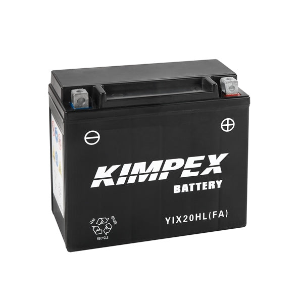 Kimpex - AGM Battery Maintenance Free Factory Activated (YIX20HL (FA))