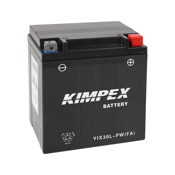 Kimpex - AGM Battery Maintenance Free Factory Activated (YIX30L-PW (FA))