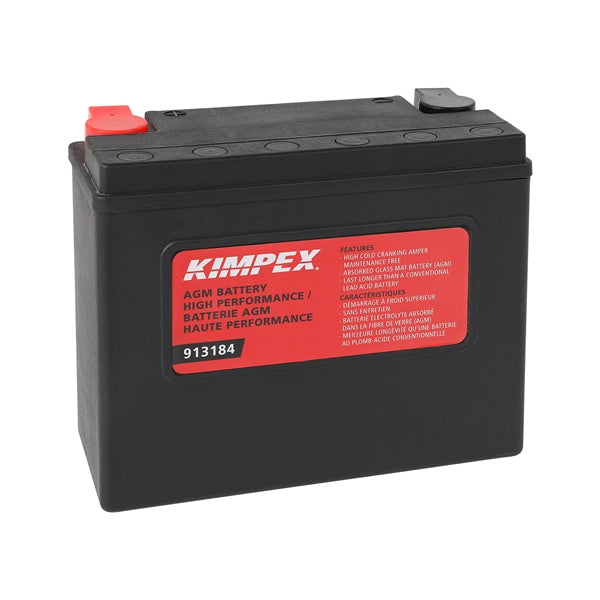 Kimpex - AGM Battery Maintenance Free High Performance (YTX24HL HIGH CCA)
