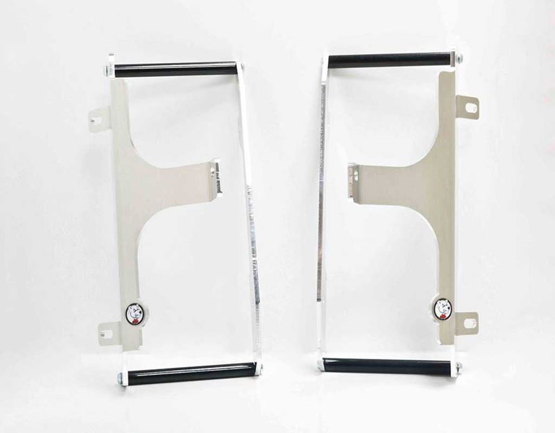 AXP - Radiator Braces - Fits Yamaha YZ250F / YZ450F 2014 - 2017 - Black Spacers