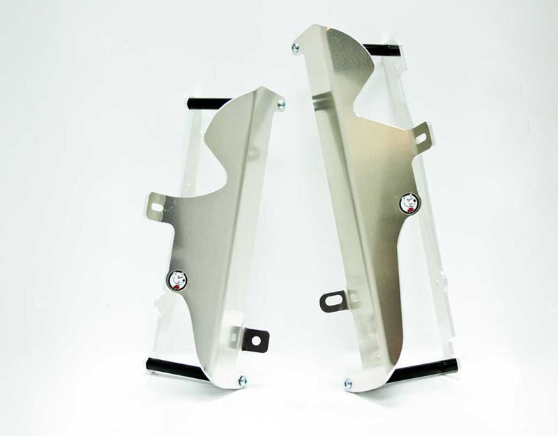 AXP - Radiator Braces - Fits Suzuki RMZ250 2016 - 2018 - Black Spacers