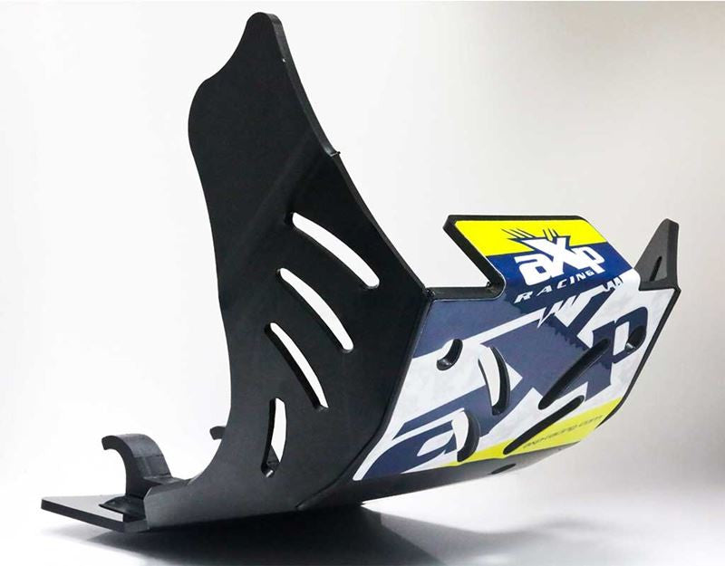 AXP Racing - HDPE Skid Plate - Fits Husqvarna FE450 / FE501 Enduro 2017 - 2023 - Black