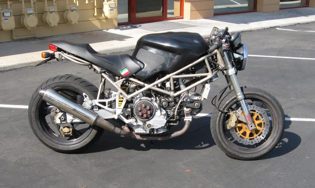 CA Cycleworks - Track Tank for Carbureted Ducati Monsters