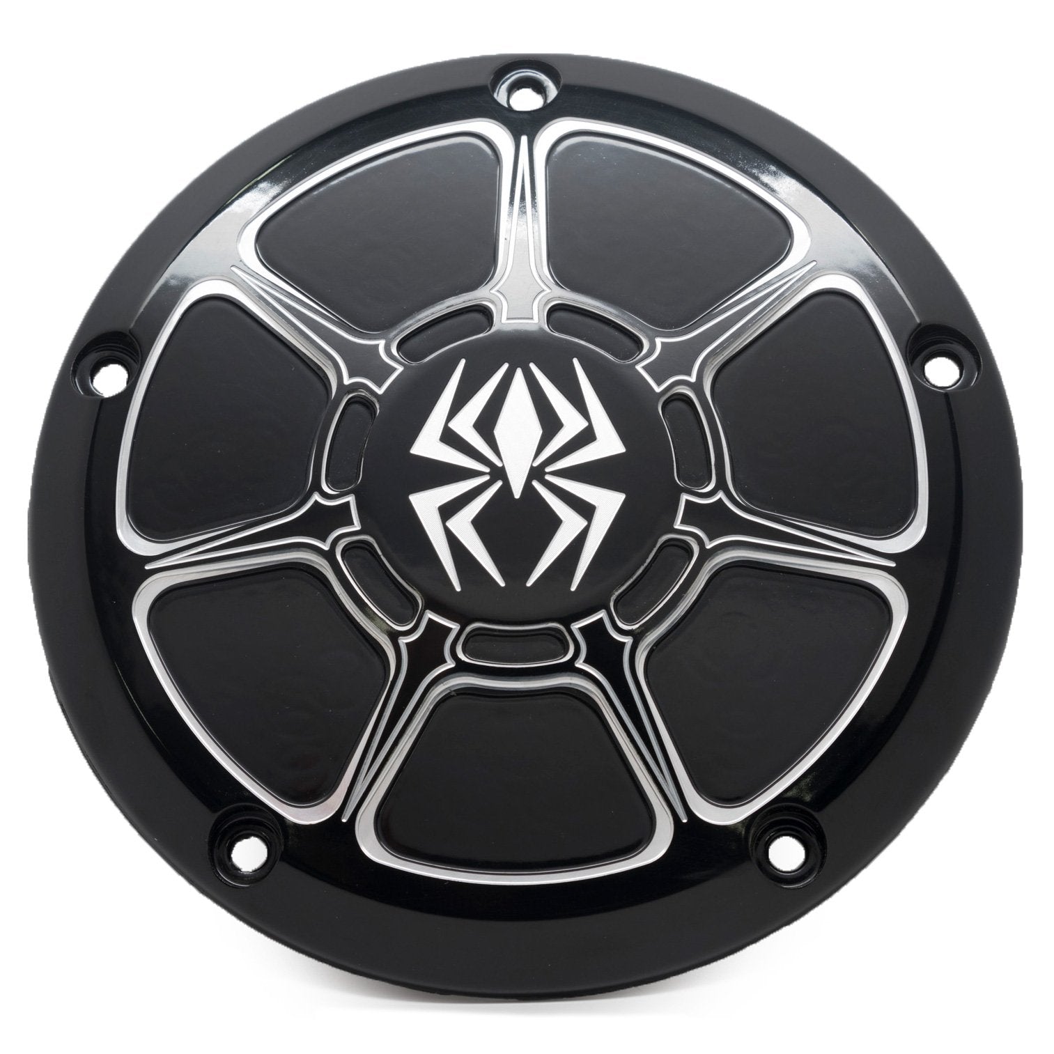 Rekluse - Derby Cover - (Gloss Black) Harley-Davidson Dyna Convertible (FXDS-CON) (99-00)...
