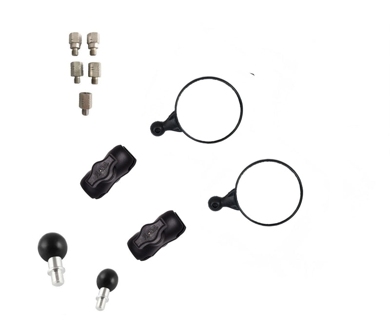 Doubletake Mirror - Two Mirrors Kit plus all adaptors and extensions
