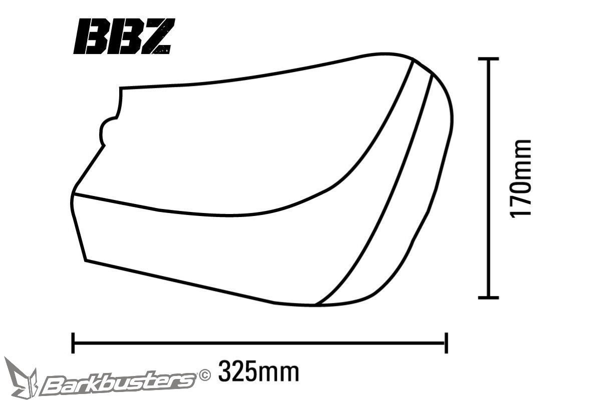Barkbusters - Fabric 'Muff' All Weather Hand Guard - Universal Fit