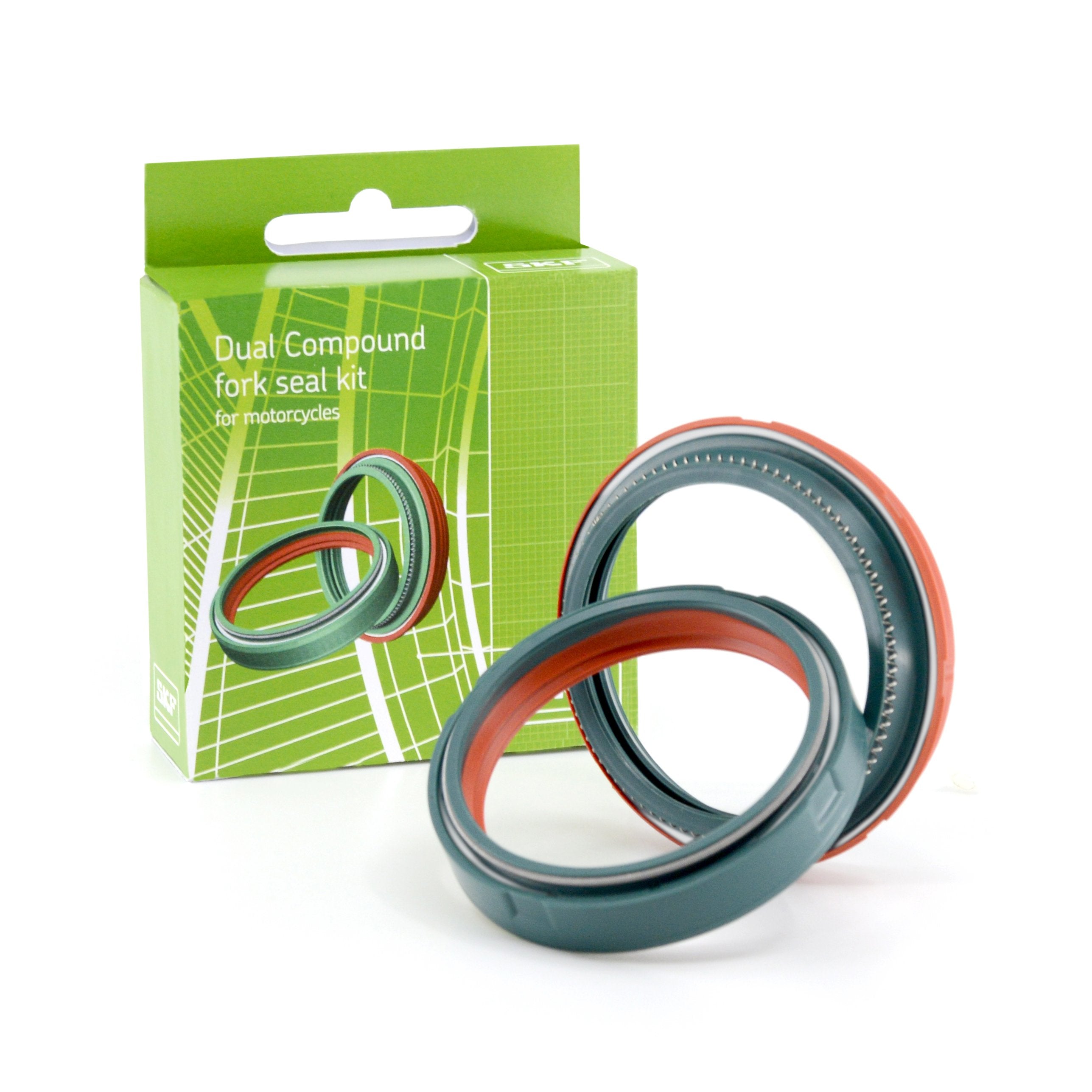 SKF -  Dual Compound Fork Seal Kit - Showa 43mm