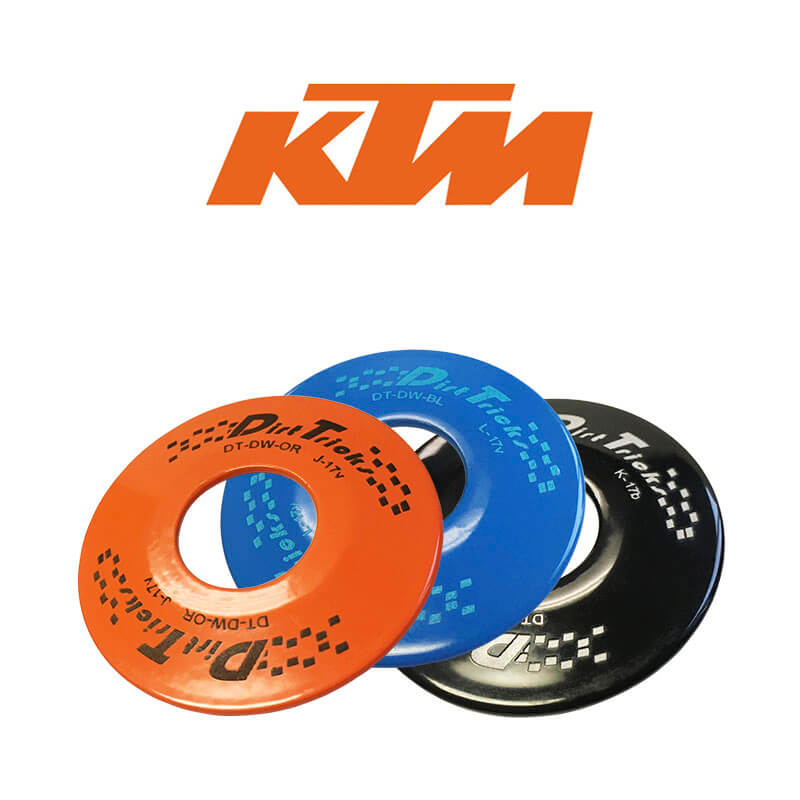 DirtTricks - Dome Washer for KTM all 4-stroke Models up to KTM 520 and 2017 to Current KTM all 2-stroke Models