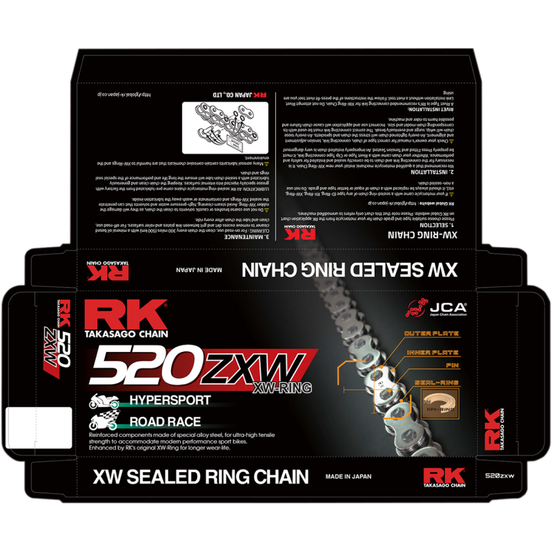 RKexcel - 520 ZXW Hyper Performance XW-Ring Chain