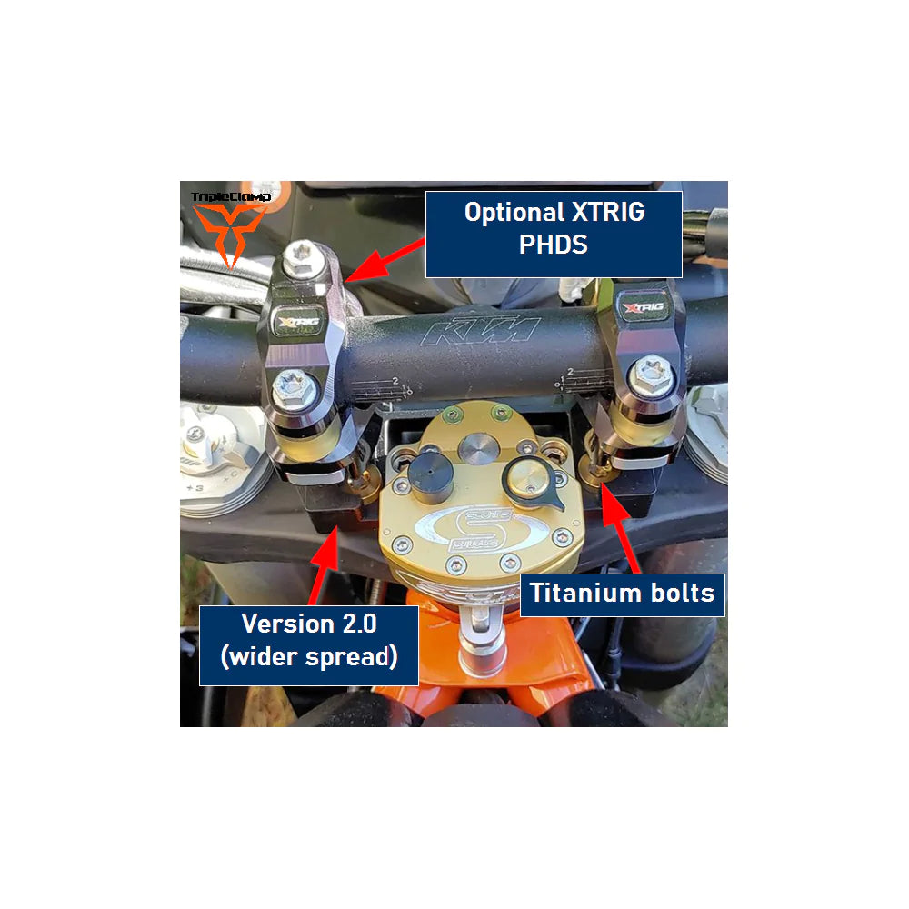 Steering Damper for KTM 790/890 Adventure and Husqvarna Norden 901