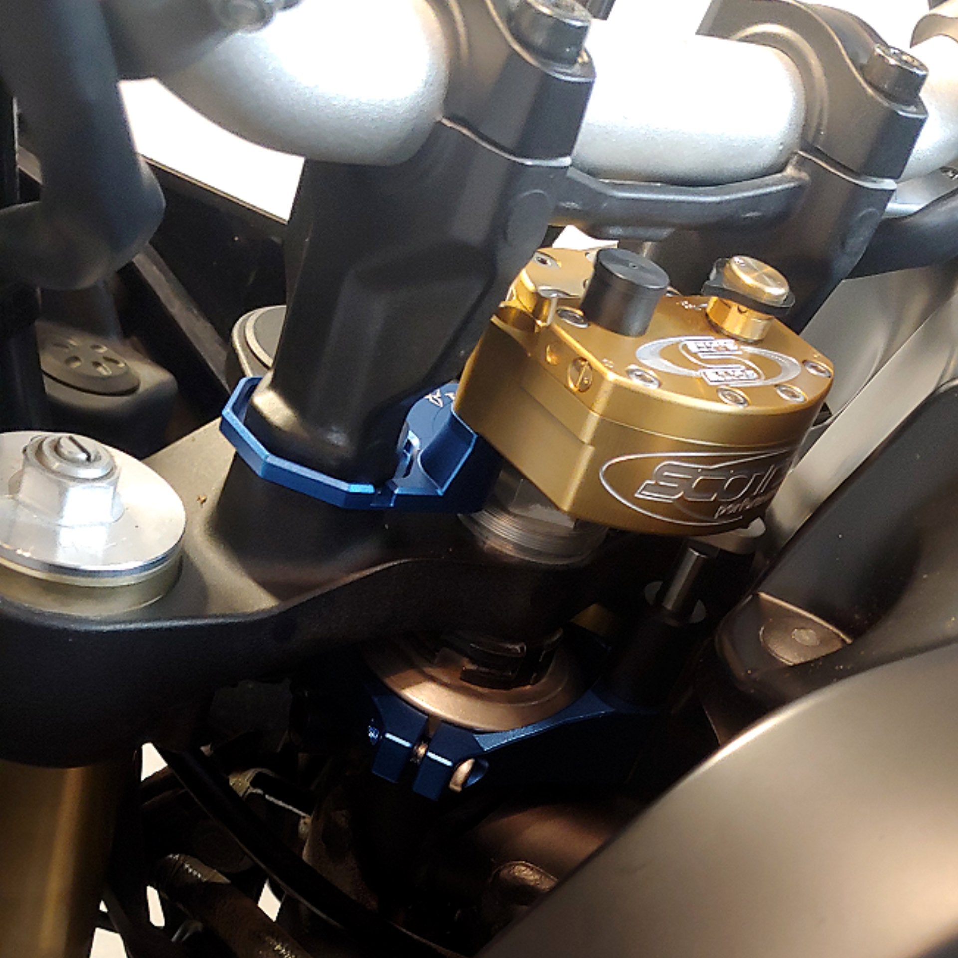Yamaha Tenere 700 Steering Damper Kit - By TripleClamp Moto