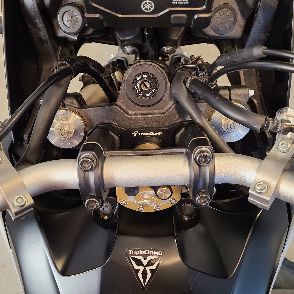 Yamaha Tenere 700 Steering Damper Kit - By TripleClamp Moto