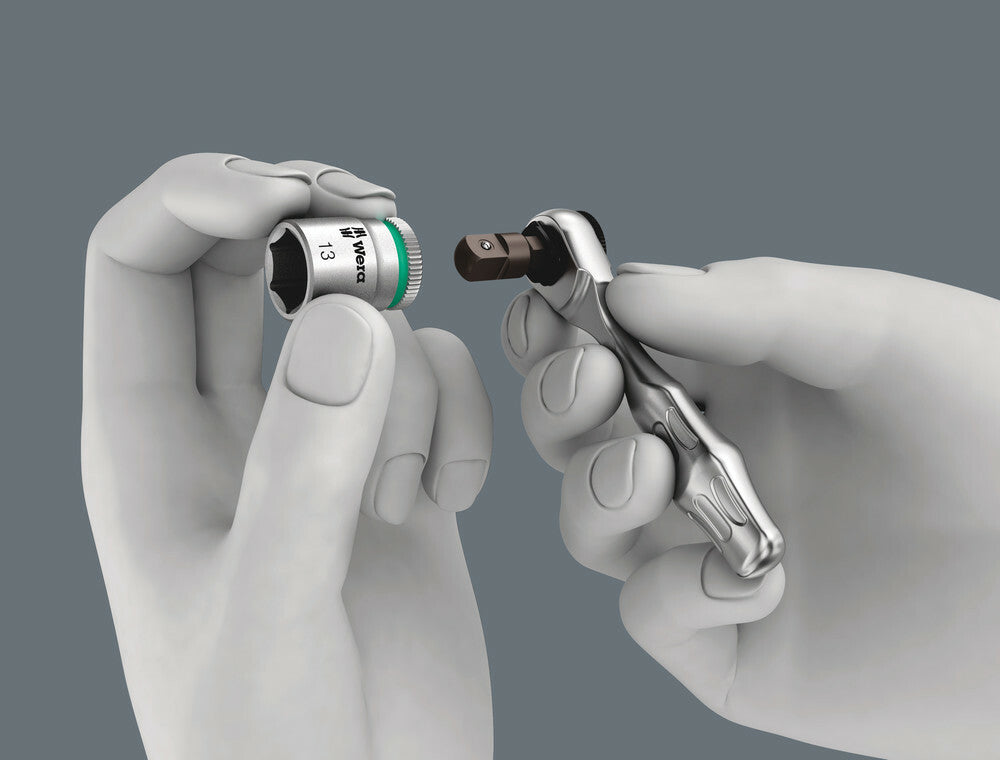Wera Tools - Kraftform Kompakt Zyklop Mini 2 Zyklop Mini Ratchet Set 22 Pcs. - 05135918001