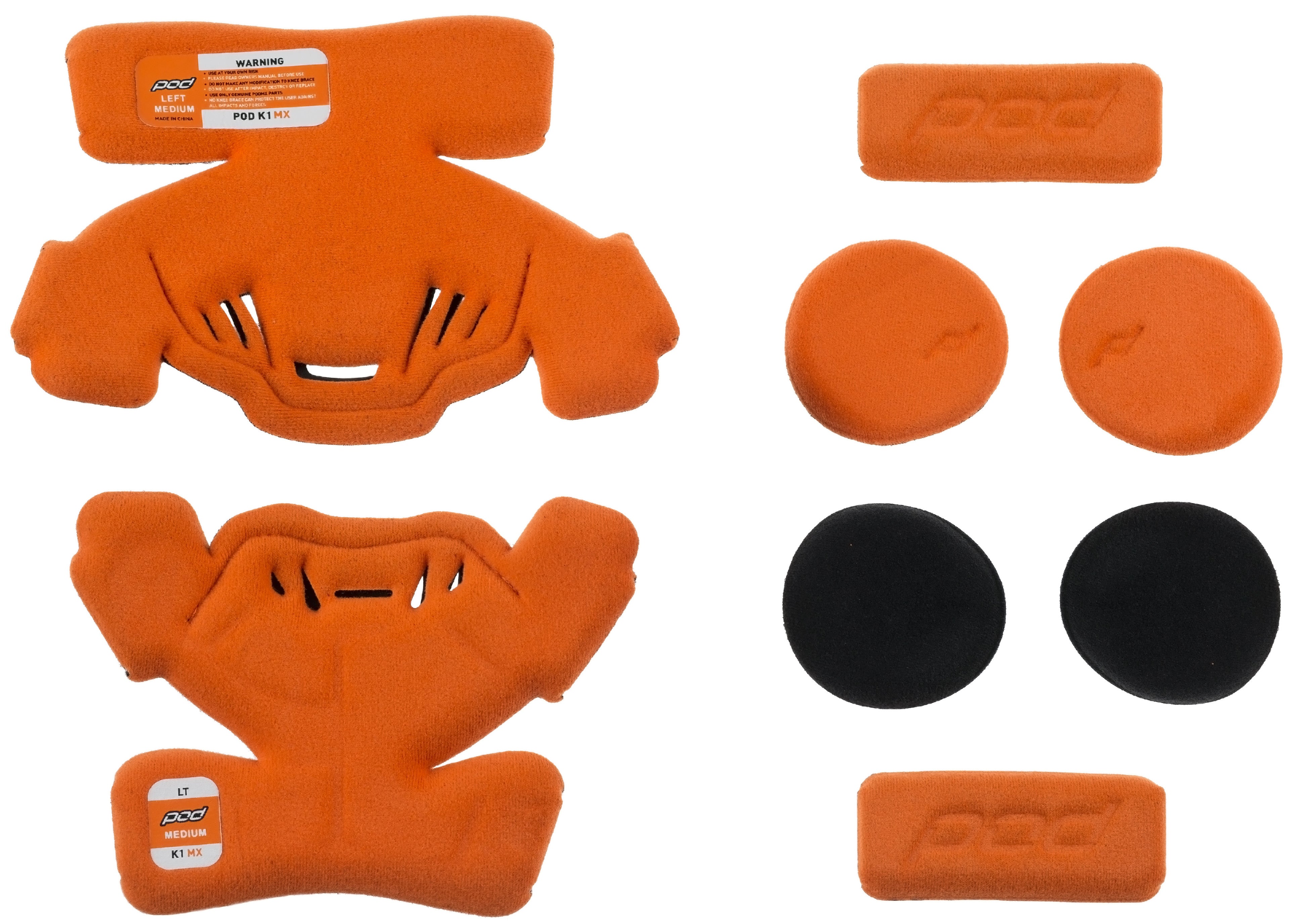 POD - Knee Brace Replacement MX Pad Set