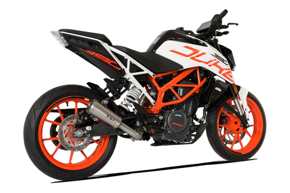 HPCorse - GP-07 Muffler for KTM Duke 390 - 2017 to 2020