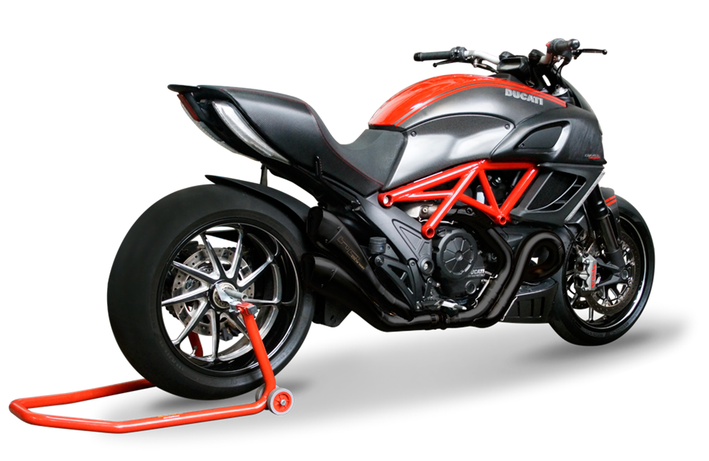 HPCorse - Hydroform Muffler for Ducati Diavel, 2011-2016