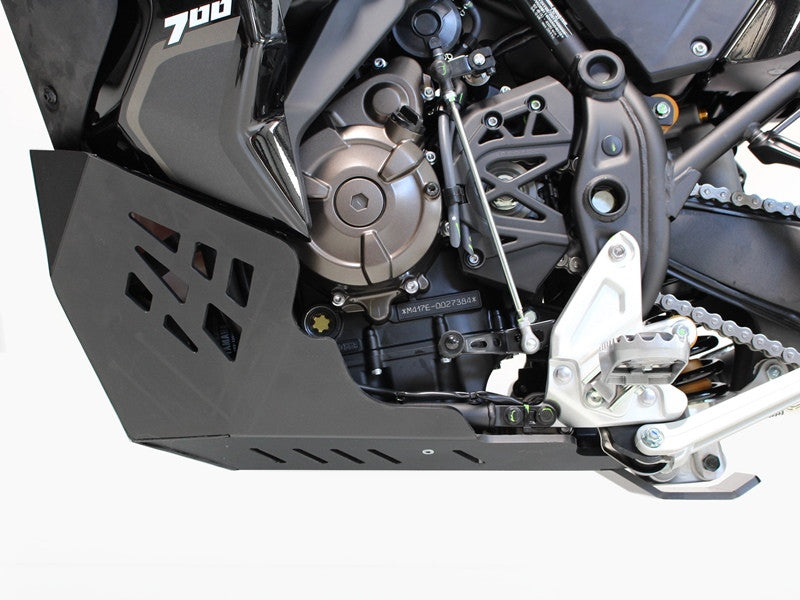 AXP Racing - Skid Plate for Yamaha Tenere 700 WORLD RAID ( 2022+ ) with Linkage Guard - BLACK