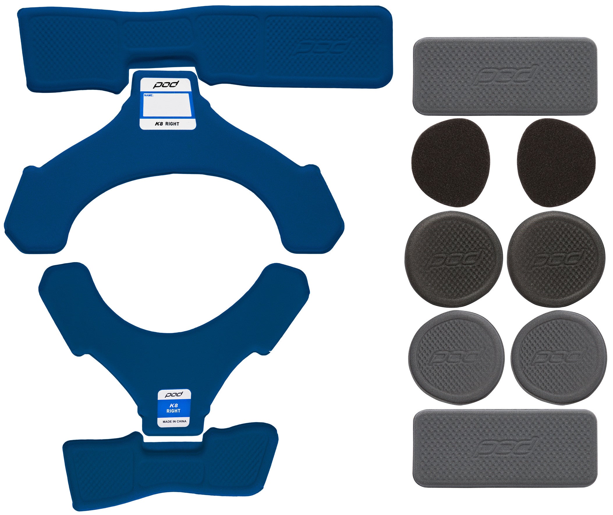 POD - Knee Brace Replacement Pad Set