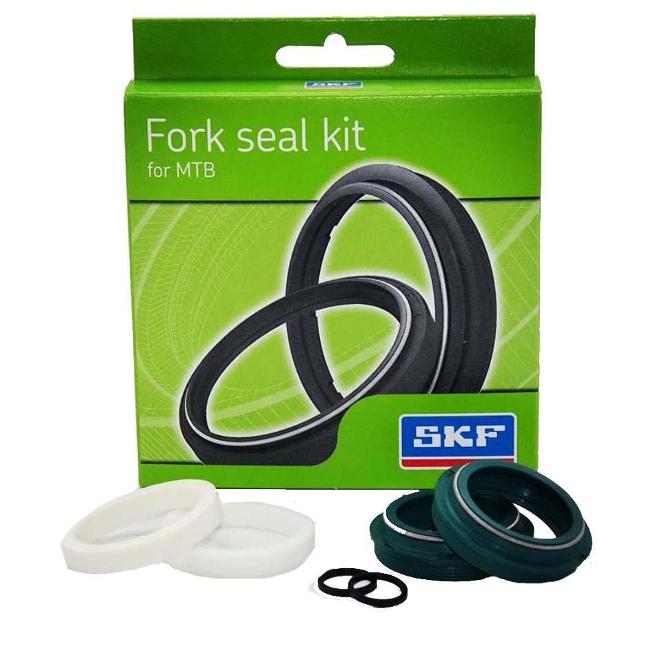 SKF -  Mountain Bike Fork Seals  ROCKSHOX 35mm (Double Plate / 4 items)