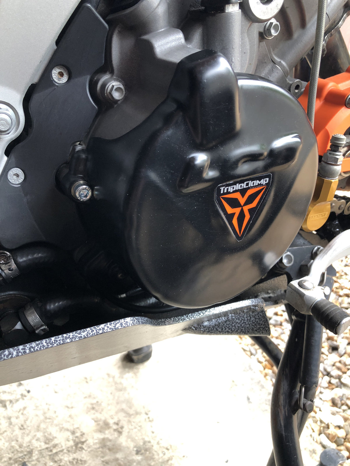 HDPE Engine Covers - KTM 950/990 all bike models