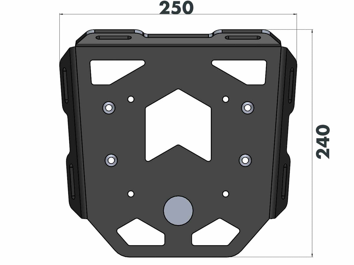Hepco & Becker - Minirack Soft Luggage Rear Rack For Aprilia Tuareg 660 (2022+)