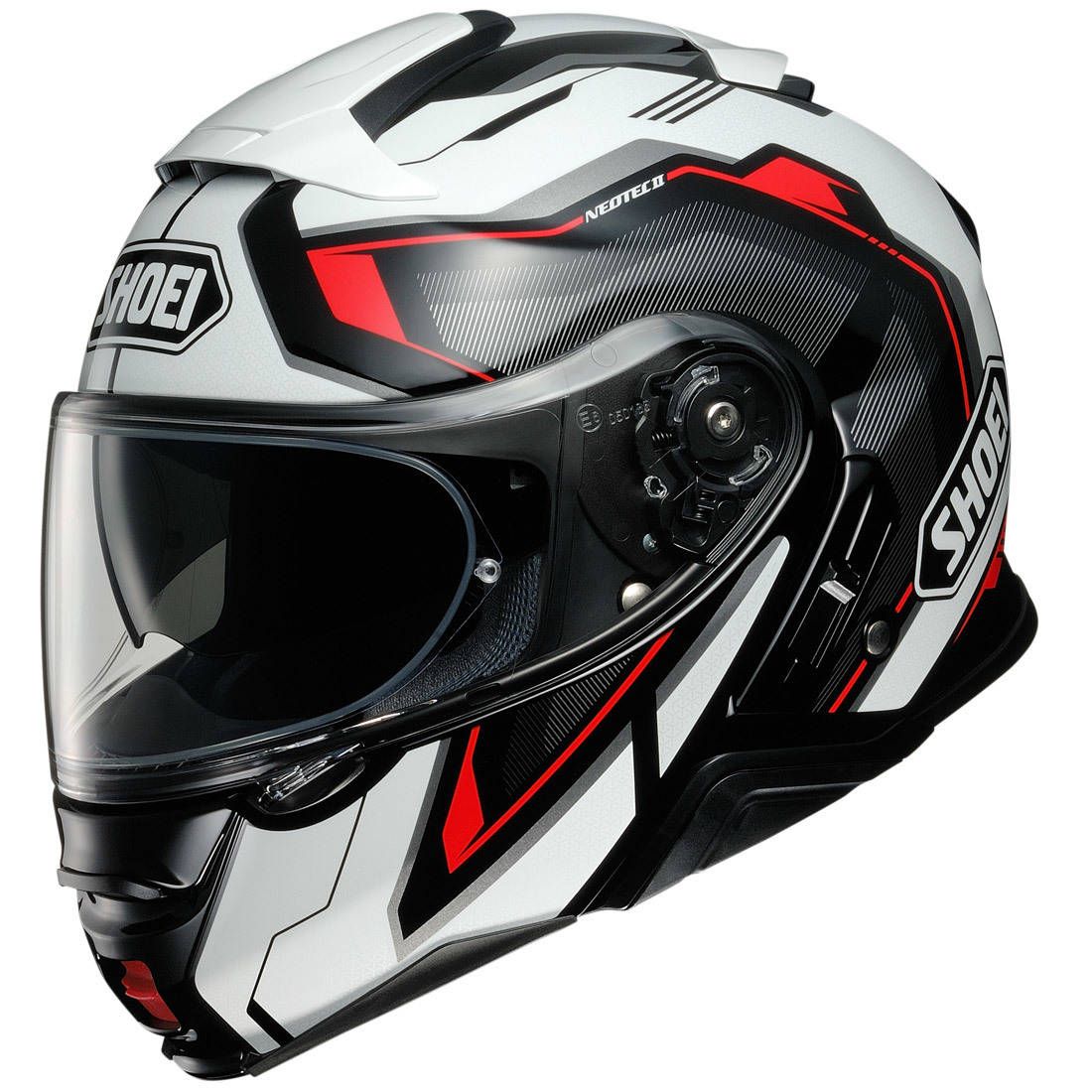 Shoei black and red hot sale helmet