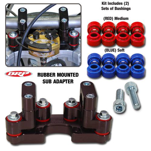 BRP - Rubber Mount Scotts damper kit for KTM 690 2011 to 2018