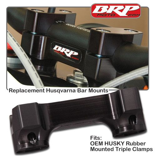 BRP - Rubber Mounted Replacement Bar Mount for Husqvarna 701 2016-2021