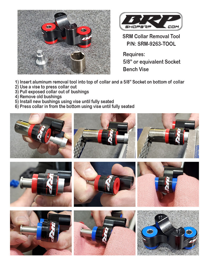 Scotts - SRM Collar Removal Tool for Scott's/BRP Rubber Mount Bushings