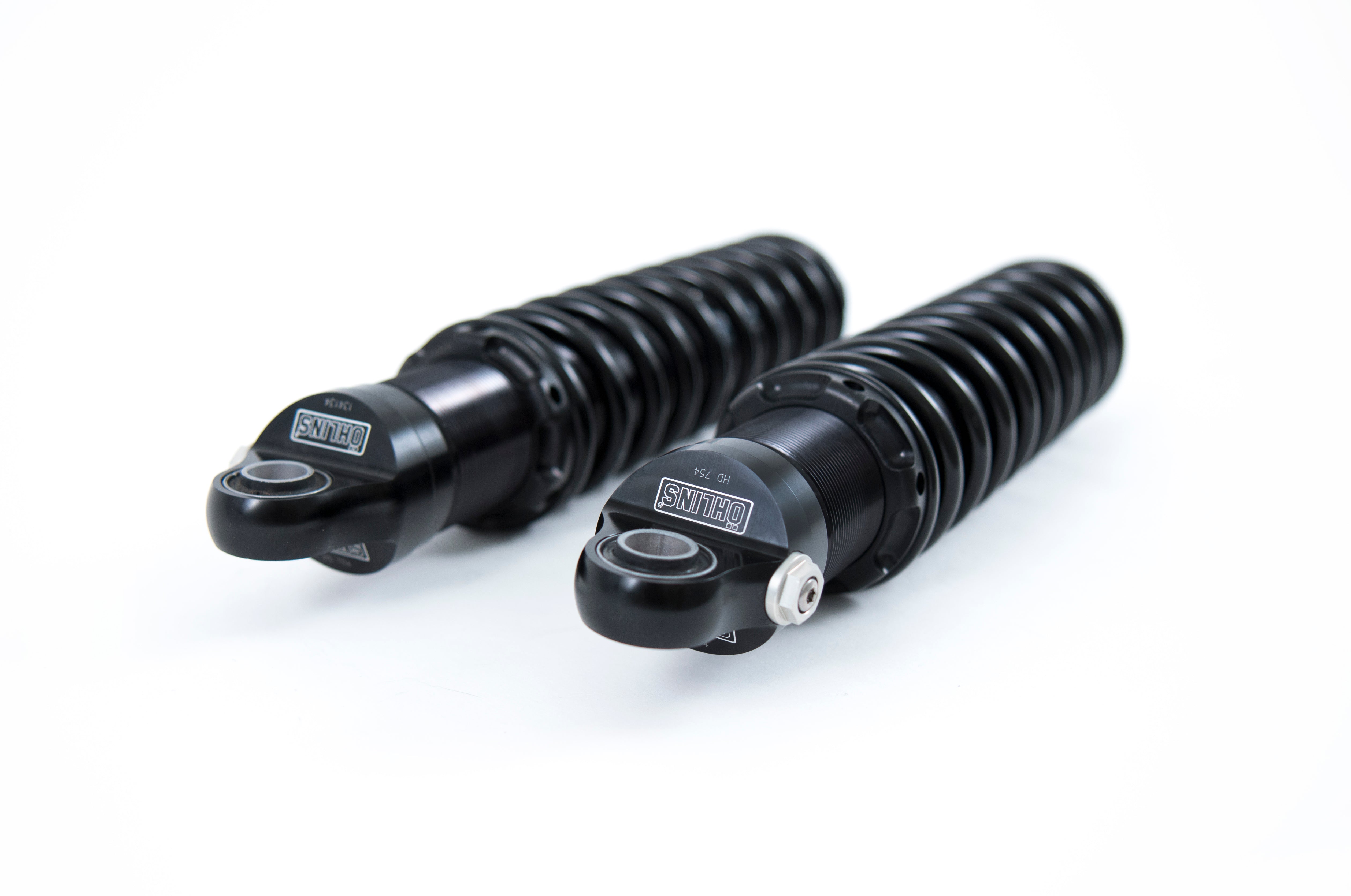 ÖHLINS -  Harley S36 Blackline Twin Shocks (HD 772)