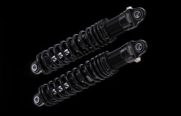 ÖHLINS -  Harley S36 Blackline Twin Shocks (HD 777)