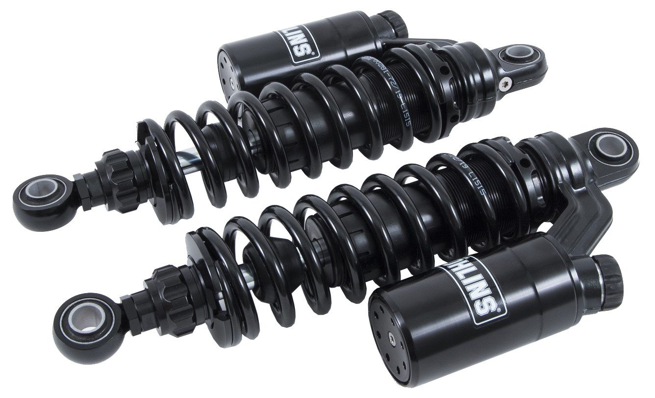 ÖHLINS -  Harley S36 Blackline Twin Shocks (HD 792)